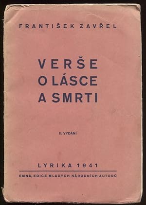 Verse O Lasce a Smrti. Lyrika 1941. II Vydani