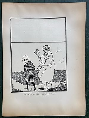 Seller image for Cover Design for 'The Savoy' No. 7." by Aubrey Beardsley for sale by Under the Covers Antique Books