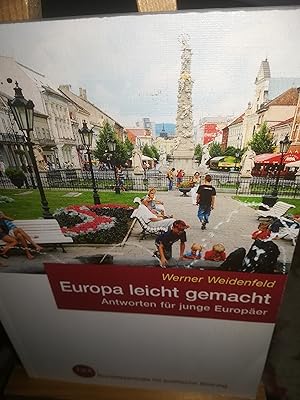 Bild des Verkufers fr Europa leicht gemacht, Antworten fr junge Europer zum Verkauf von Verlag Robert Richter