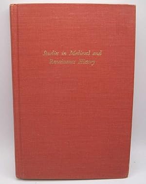 Seller image for Studies in Medieval and Renaissance History Volume III for sale by Easy Chair Books