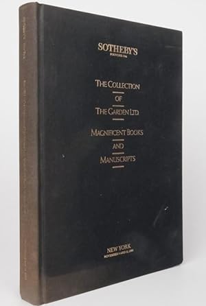 THE COLLECTION OF THE GARDEN LTD. MAGNIFICENT BOOKS AND MANUSCRIPTS Conceived and Formed by Haven...