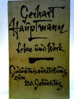 Seller image for Leben und Werk for sale by World of Rare Books