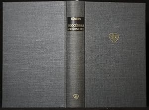 Bild des Verkufers fr Histoire de la Procdure criminelle en France et spcialment de la procdure Inquistoire depuis le XIIIe sicle jusqua nos jours. Unvernderter Nachdruck der Ausgabe Paris 1884. zum Verkauf von Antiquariat  Braun