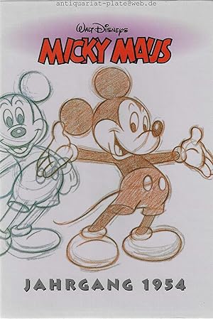 Micky Maus. Reprint Kassette 5. Jahrgang 1954. Ex.-Nr. 5094. Inclusive Zertifikat: Hiermit bestät...