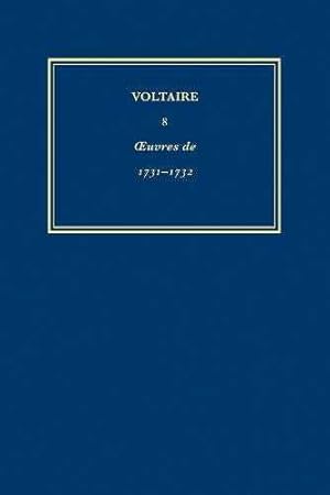 uvres complètes de Voltaire 8 : uvres de 1731-1732