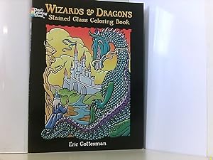Seller image for Wizards and Dragons Stained Glass Coloring Book (Dover Stained Glass Coloring Book) for sale by Book Broker