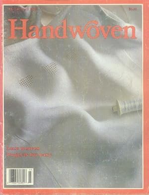 Image du vendeur pour Handwoven March/April 1992: Volume XIII, Number 2 (Magazine) mis en vente par Paperback Recycler