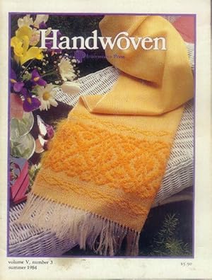 Immagine del venditore per Handwoven: Volume V, Number 3, Summer 1984 (Magazine) venduto da Paperback Recycler