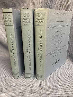 Seller image for The Malaspina Expedition 1789-1794. The Journal of the Voyage By Alejandro Malaspina. Complete in 3 Volumes. for sale by Bryn Mawr Bookstore