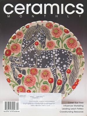 Ceramics Monthly, February 2018