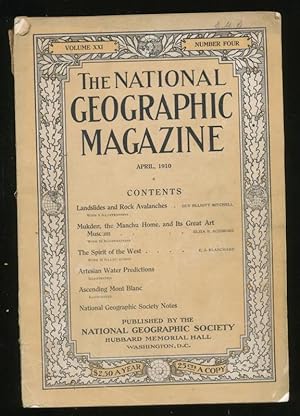 National Geographic Magazine, April 1910