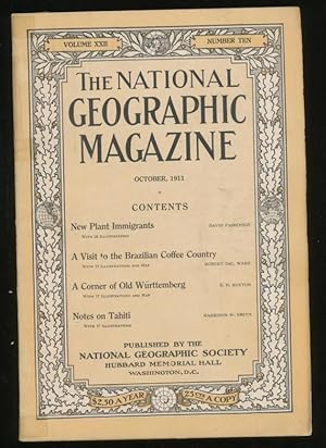 National Geographic Magazine, October 1911