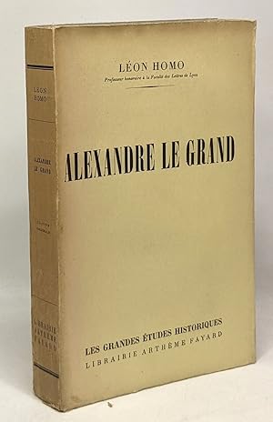 Imagen del vendedor de Alexandre le Grand a la venta por crealivres