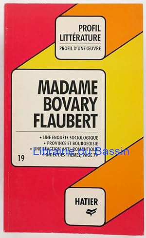 Image du vendeur pour Madame Bovary Flaubert mis en vente par Librairie du Bassin