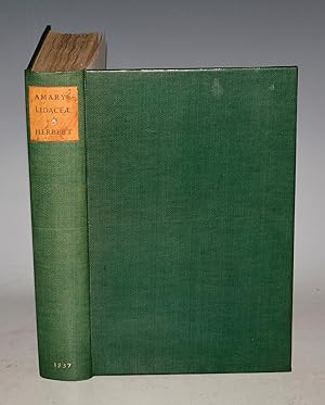 Bild des Verkufers fr Amaryllidaceae; Preceded By An Attempt To Arrange The Monocotyledonous Orders, And Followed By A Treatise On Cross-Bred, Vegetables, And Supplement. With Forty-Eight Plates, zum Verkauf von PROCTOR / THE ANTIQUE MAP & BOOKSHOP