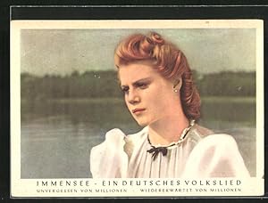 Bild des Verkufers fr Ansichtskarte Filmszene aus Immensee - Ein Deutsches Volkslied zum Verkauf von Bartko-Reher