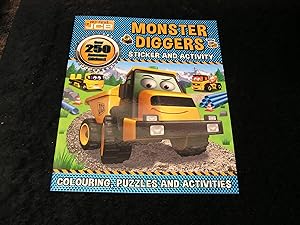 Monster Diggers Sticker Activity