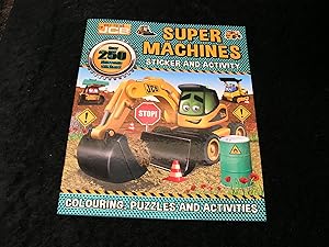 Super Machines Sticker and Activity