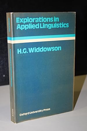 Imagen del vendedor de Explorations in Applied Linguistics.- Widdowson, H. G. a la venta por MUNDUS LIBRI- ANA FORTES