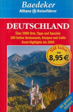 Immagine del venditore per Deutschland - Mit Atlasteil - Baedeker-Allianz-Reisefhrer (Jahr: 2003) venduto da Allguer Online Antiquariat
