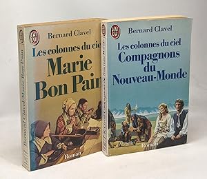 Seller image for Les colonnes du ciel --- TOME 4: Marie Bon Pain + TOME 5: Compagnons du Nouveau-Monde --- 2 livres for sale by crealivres