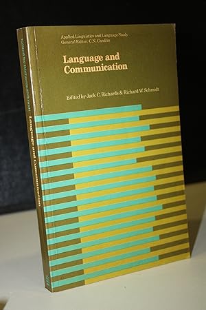 Immagine del venditore per Language and Communication.- Edited by Jack C. Richards & Richard W. Schmidt. venduto da MUNDUS LIBRI- ANA FORTES