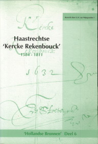 Haastrechtse "Kercke Rekenbouck" 1584 - 1811