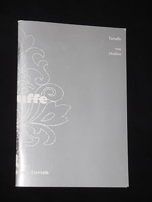 Immagine del venditore per Programmheft Schauspielhaus Zrich 2007/08. TARTUFFE von Moliere. Insz.: Matthias Hartmann, Bhnenbild: Volker Hintermeier, Kostme: Su Bhler. Mit Michael Maertens (Tartuffe), Maria Becker, Tilo Nest, Corinna Kirchhoff, Jrg Pohl, Catherine Seifert, Johannes Zirner, Christina Heller, Drte Lyssewski, Fabian Krger, Jean-Pierre Cornu venduto da Fast alles Theater! Antiquariat fr die darstellenden Knste