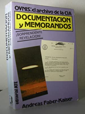 Imagen del vendedor de OVNIS: el archivo de la CIA. DOCUMENTACION Y MEMORANDOS a la venta por Libros Tobal