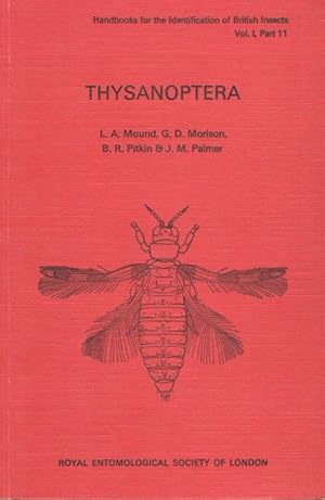 Seller image for Thysanoptera (Handbooks for the Identification of British Insects 1/11) for sale by PEMBERLEY NATURAL HISTORY BOOKS BA, ABA