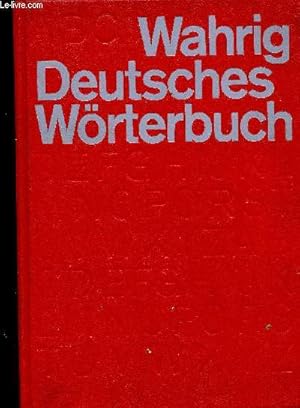 Bild des Verkufers fr Deutsches Wrterbuch. Mit einem lexikon der Deutschen Sprachlehre zum Verkauf von Le-Livre