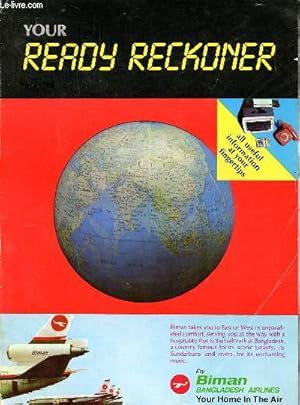 Bild des Verkufers fr You ready reckoner October 1986 by Fly Biman Bangladesh Airlines : Sommaire : Dhaka - Bangladesh imports/exports - Incom tax - Saarc - 100 great men. zum Verkauf von Le-Livre