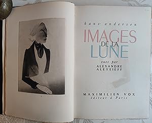 Images de la Lune. Ill. Alexandre Alexeieff. Présentation Pierre Mac Orlan.