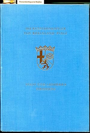 Seller image for Die Kunstdenkmler der Stadt und des Landkreises Pirmasens (Die Kunstdenkmler von Rheinland-Pfalz Zweiter Band. Im Auftrag des Ministeriums fr Unterricht und Kultus herausgegeben von Werner Bornheim gen. Schilling) for sale by Versandantiquariat Bernd Keler