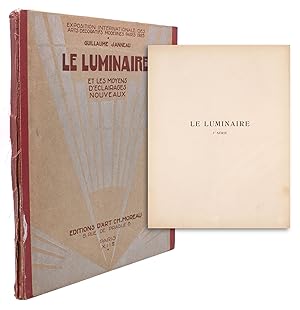 Seller image for Le luminaire et les moyens d'clairages nouveaux for sale by James Cummins Bookseller, ABAA