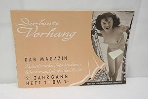 Der bunte Vorhang - 1951 -2.Jahrgang Heft 1 Das Magazin Künstlerischer Foto-Studien lebender und ...