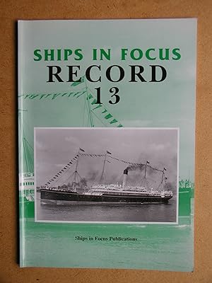 Seller image for Ships In Focus Record 13. for sale by N. G. Lawrie Books