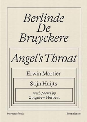 Seller image for Berlinde De Bruyckere : Angel?s Throat for sale by GreatBookPrices