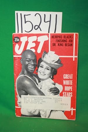 Image du vendeur pour Jet Magazine 1969 Dec. 11 Brock Peters and Claudette Nevins on Cover mis en vente par Princeton Antiques Bookshop