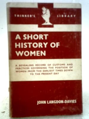 Seller image for A Short History Of Women for sale by World of Rare Books