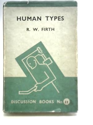Image du vendeur pour Human Types mis en vente par World of Rare Books