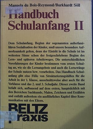 Seller image for Handbuch Schulanfang II. Beltz-Praxis. for sale by books4less (Versandantiquariat Petra Gros GmbH & Co. KG)