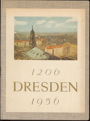 Seller image for Festschrift Dresden Zur 750-Jahr-Feier der Stadt 1206-1956 for sale by Flgel & Sohn GmbH