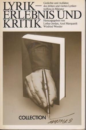 Seller image for Lyrik - Erlebnis und Kritik: Gedichte und Aufstze des dritten und vierten Lyrikertreffens in Mnster (Collection S. Fischer) for sale by Gabis Bcherlager