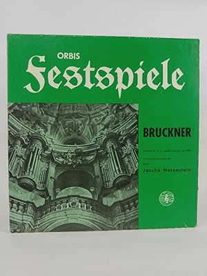 Seller image for Orbis Festspiele. Sinfonie Nr. 8 in c-moll (Fassung von 1890). 2 Vinyl-LPs. Jascha Horenstein, Pro Musica-Symphonie-Orchester Wien. for sale by ANTIQUARIAT Franke BRUDDENBOOKS