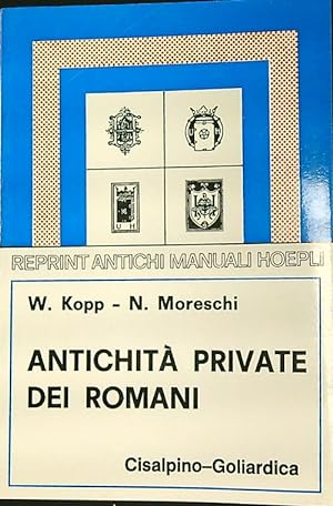 Antichita' private dei Romani