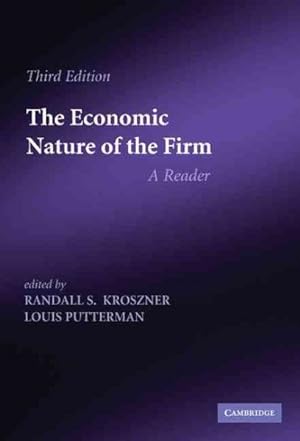 Imagen del vendedor de Economic Nature of the Firm : A Reader a la venta por GreatBookPrices