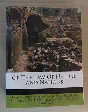 Seller image for Of the law of Nature and Nations. for sale by Antiquariat Maralt