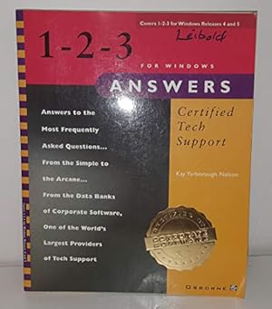 Image du vendeur pour 1-2-3 for Windows Answers (Certified Tech Support S.) mis en vente par WeBuyBooks