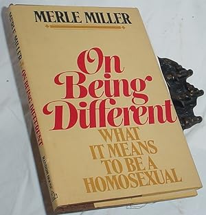 Imagen del vendedor de On Being Different - What It Means to be a Homosexual a la venta por R Bryan Old Books